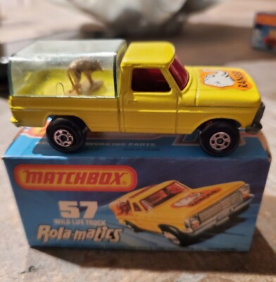 Matchbox Rola-Matics #57 Wild Life Truck Vintage 1975 | eBay