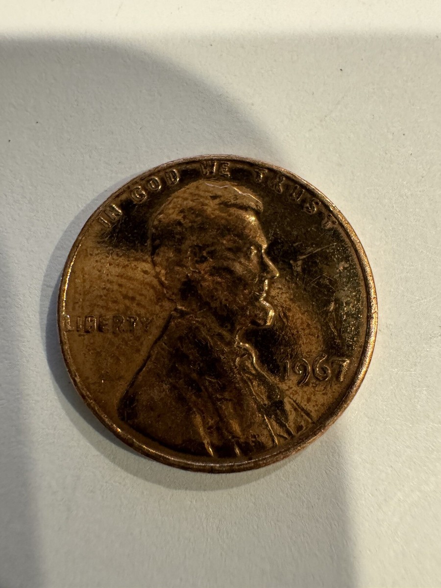 1967 Lincoln Penny No Mint Mark *VERY RARE* 