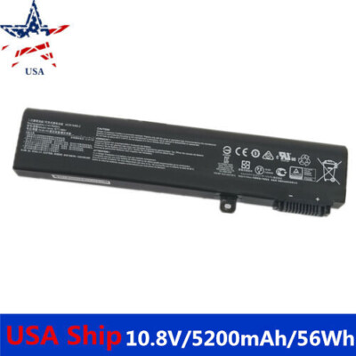 MSI Apache Pro GE62 6QD-004US MS-16J5 Battery 31CR19/66-2 31CR19/65-2 BTY-M6H