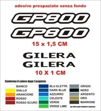 Adesivi Gilera GP800 GP 800 stickers kit decals scooter tuning logo carena casco