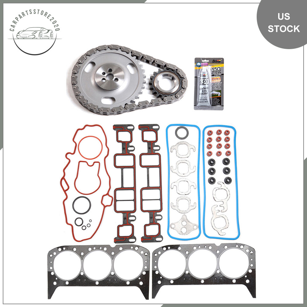 Fits 9698 Chevrolet C1500 GMC Isuzu Hombre 4.3L Timing Chain & Head