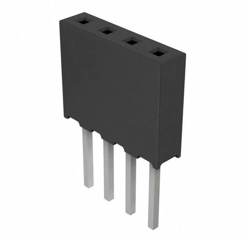 (100 PCS) SQT-104-03-F-S, SAMTEC, 2MM 4 Position Receptacle Connector TH