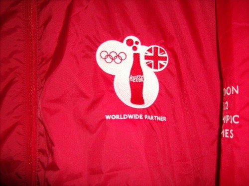 STORMTECH 2012 London Olympics Games Coca Cola jacket Coat Windbreaker Sz Large - Picture 4 of 10