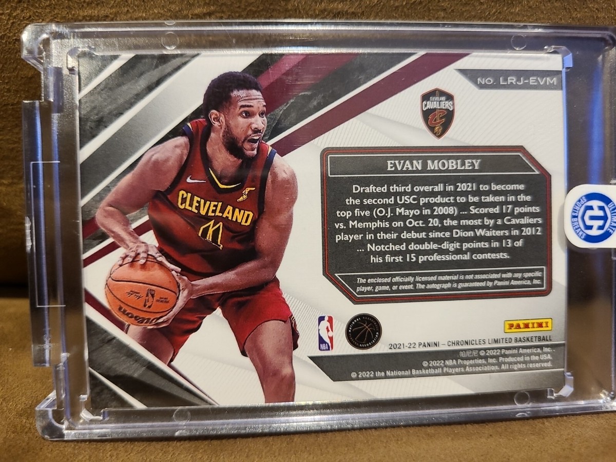 その他 Evan Mobley RC Auto panini 2021-22 Panini Chronicles EVAN MOBLEY Limited Rookie Jersey