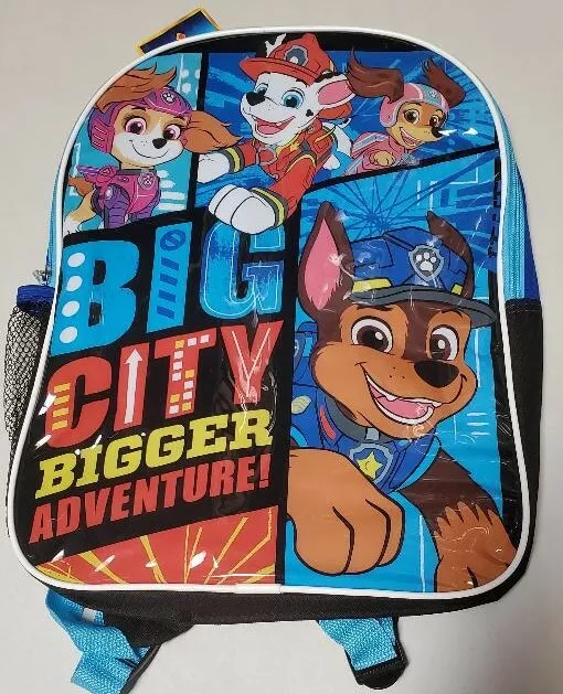Paw patrol top backpack ebay