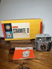 Vintage Kodak Brownie Starmite II Camera Outfit In Original Box Untested