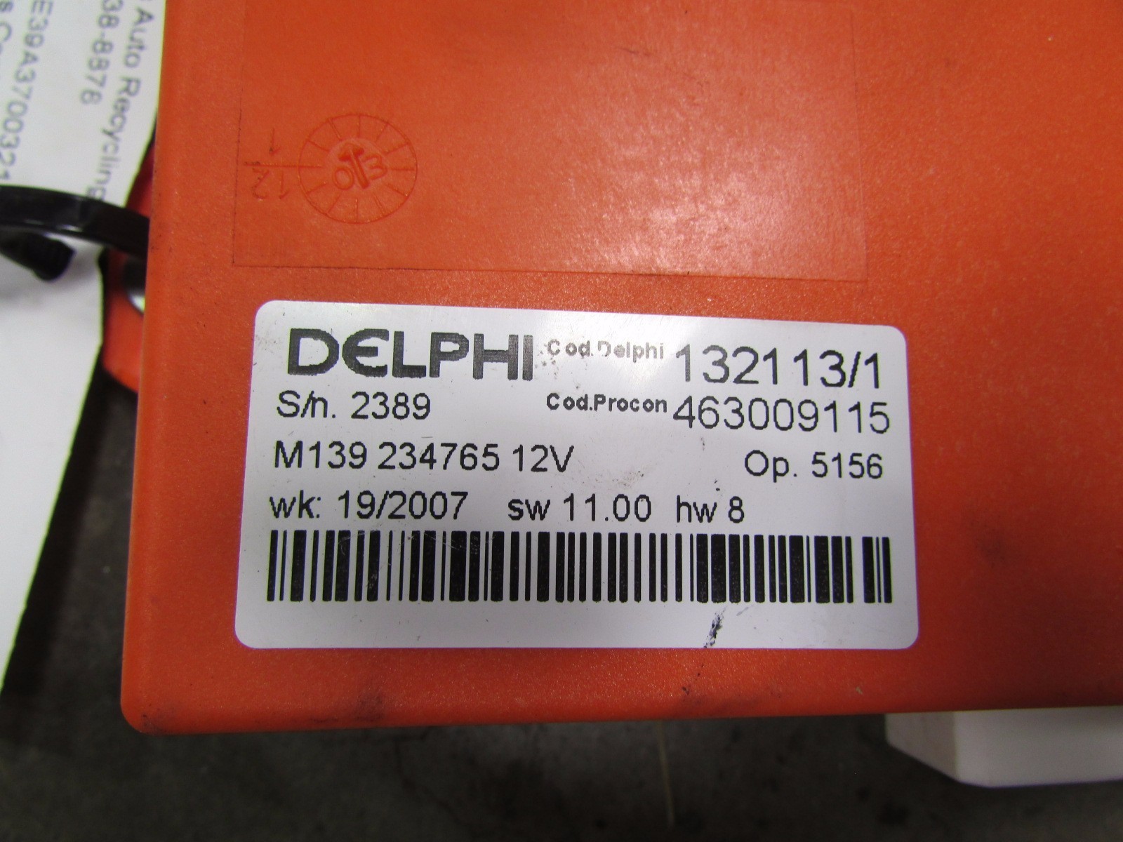 Maserati Quattroporte, Air Conditioning Computer,ECU,P/N 228186 s/c 234765, Used