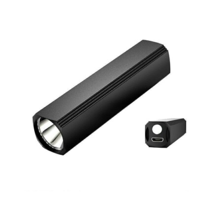 Mini Lampe Torche LED Tactique 3000 Lm – Rechargeable USB-C, Ultra Puissante