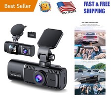 Front  Interior 1080P Dash Camera with Night Vision for Ultimate Driving Safety
