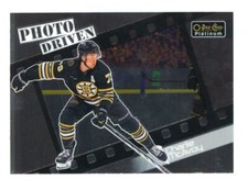 2023-24 O-Pee-Chee Platinum Photo Driven Charlie McAvoy #PD-13