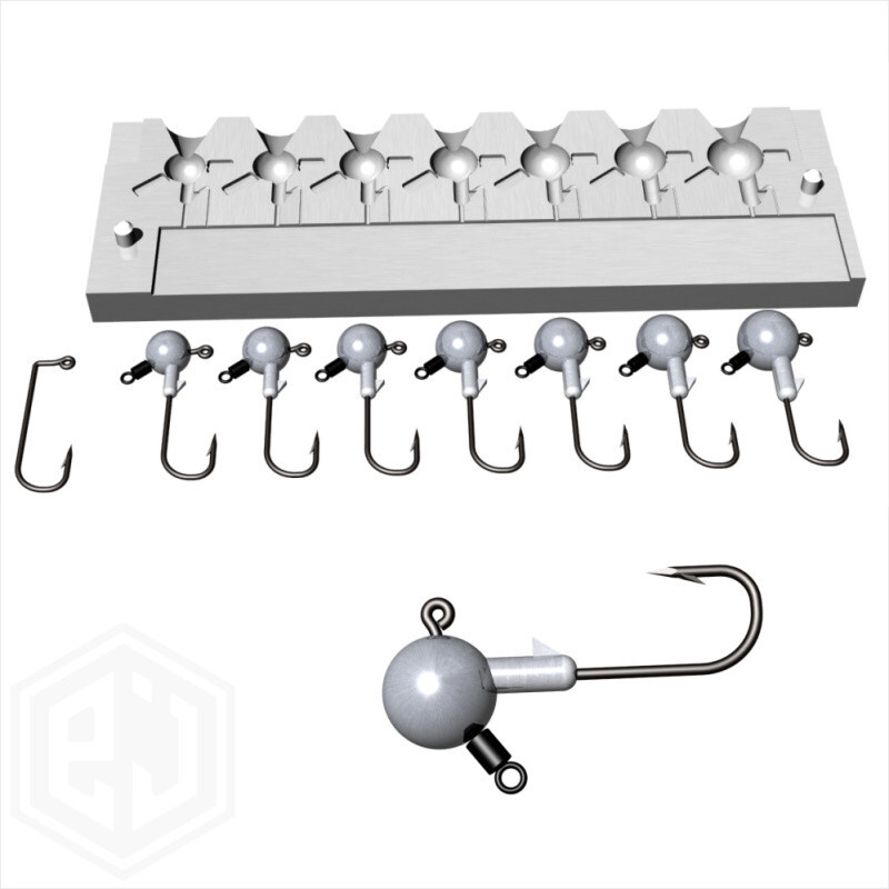 Cnc Moulds Sea Fishing Weights Molds DIY Sea Fishing Lead