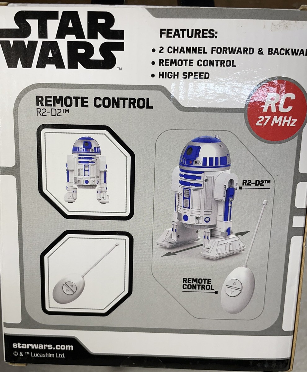 Disney Star Wars R2-D2 Remote Control RC 27 MHZ Action Figure