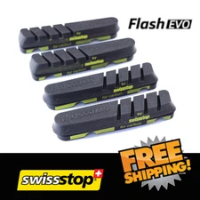 SwissStop Flash Evo Black Prince - Carbon Brake Pads - For Shimano/Sram 4pads