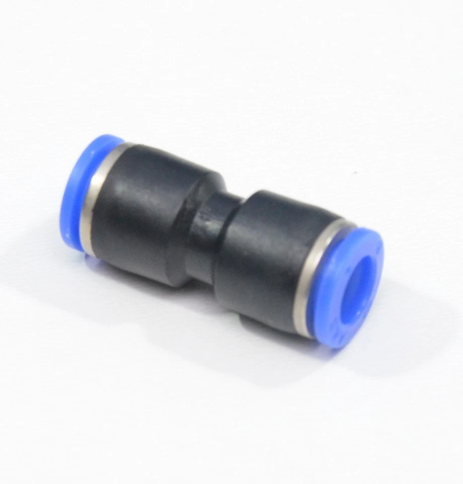 5/16" OD Straight Push In to Connect Union Fitting Air Pneumatic - Image 2 of 4