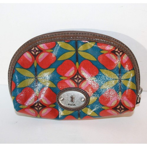 Fossil Key-Per Small Zipper Pouch Bag Cosmetic Accessories