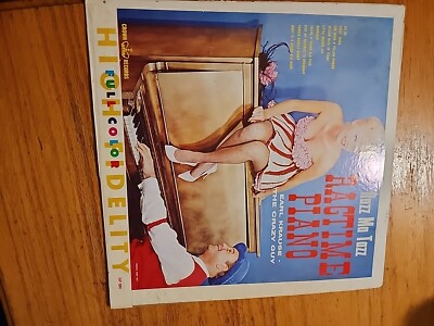 Razz Ma Tazz Ragtime Piano The Crazy Guy by  Earl Krause Vinyl Record LP Album 