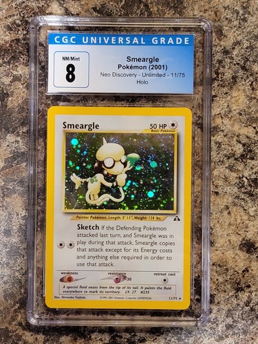 Smeargle (Unlimited) graded CGC 8 for sale on eBay