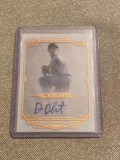 ANDREW DALQUIST 2019 LEAF TRINITY Clear Autograph White Sox Prospect