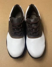 Footjoy Men’s Golf Shoes - Saddle Style- Sz 9.5W - Pre-owned