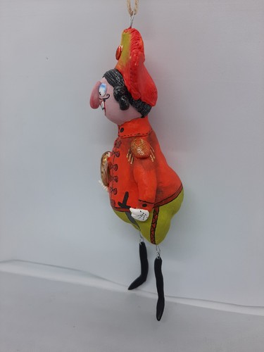 $30 OFFWhimsical Nutcracker, Handmade Christmas toy in folk style with handmade - Picture 7 of 9