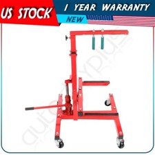 New Autobody Mobile Rolling Door Bumper Hydraulic Press Jack Stand Dolly