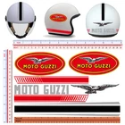 Motorcycle helmet stickers guzzi sticker helmet motorcycle tuning decal print pvc 7pcs