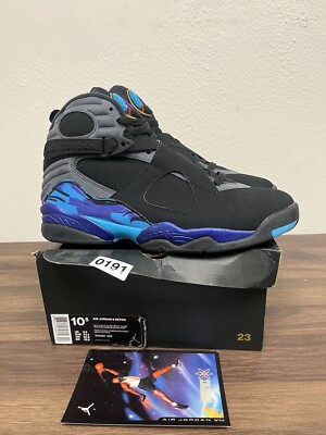 Size 10 - Jordan 8 Retro Aqua 2015 AIR JORDAN 8 RETRO  main image 2