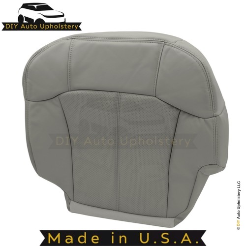 2002 Fits Cadillac Escalade Leatherette Front Replacement Covers Pewter Gray - Picture 23 of 74