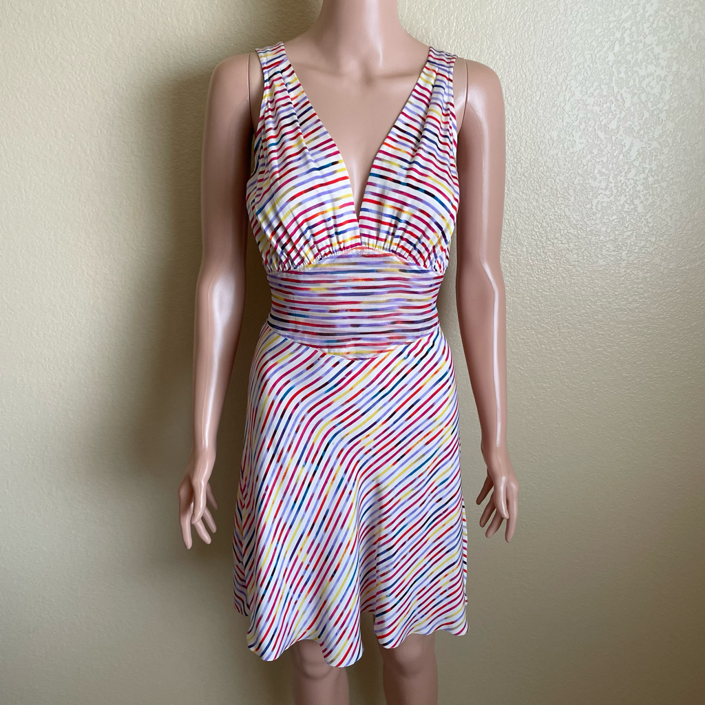 dvf striped silk dress DIANE VON FURSTENBERG Tilly striped silk crepe de chine midi wrap dress