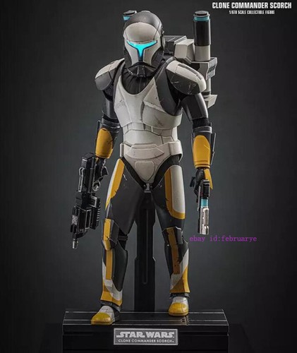 Hot Toys 1/6 TMS130 Star Wars Clone Commander Scorch EXCLUSIVE Action Figures - Picture 2 of 6