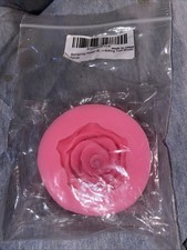 Rose Flower Bloom Silicone 3D Mold Fondant/Soap/Candy/Chocolate/Cake Decorating