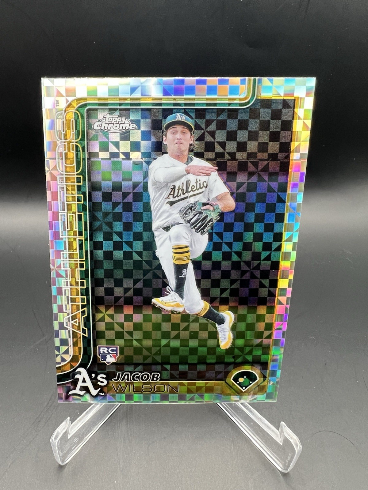 Jacob Wilson - 2025 Topps Chrome Xfractor RC #96 - Athletics