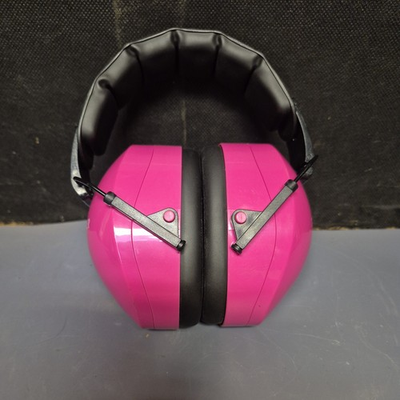 #ad Champion Pink Black Passive Earmuff 26 NRR $22.87