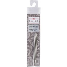 ChiaoGoo 7504CG-7 TWIST Red Lace Interchangeable Tips 4"-Size 7/4.5mm
