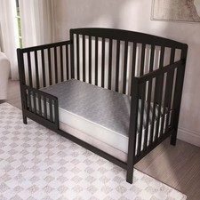 2-in-1 Breathable Slumber 6 112 Coil Spring Crib and Toddler Bed Mattress