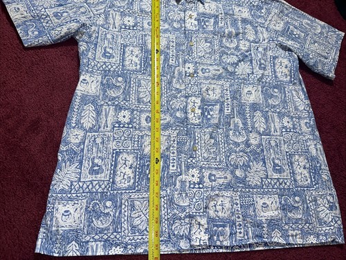 Reyn Spooner Aloha Hemd Herren 2XL Kurzarm Button Down Hawaiihemd - Bild 3 von 8