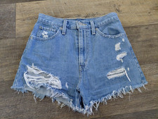 Levi's Women's High-Waisted Denim Mom Shorts sz. 28