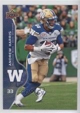 2017 Upper Deck CFL Andrew Harris #24 0e3