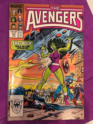 The Avengers #281 - Marvel Comics She-Hulk July 1987