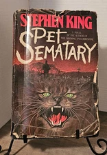 Stephen King Pet Semetary First Edition 1983 HC 