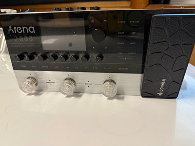 Donner Arena 2000 Digital Multi-Effects Processor Pedal Reverb Delay