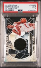 2023 PANINI OBSIDIAN EQUINOX GEAR #EGSBA SCOTTIE BARNES 192/249 PSA 9