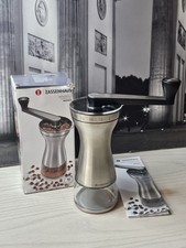 Zassenhaus 041156 Kaffeemühle Edelstahl Silber, 19 x 9 cm