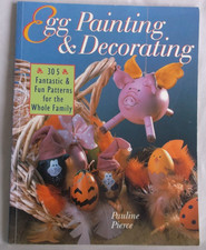 EGG PAINTING  DECORATING craft pattern instruction book 305 designs
