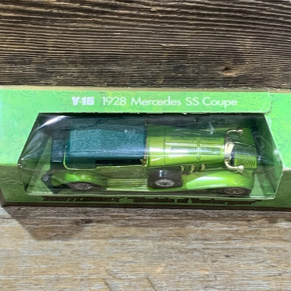 Matchbox 1973, modelos de antaño, Mercedes SS 1928 cupé, Y-16, nuevo en caja Foto 3 de 4