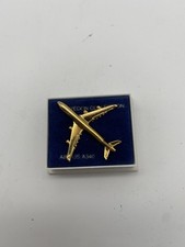 Piękny „złoty” samolot 3D PIN Airbus A340