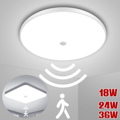 LED Deckenleuchte mit Bewegungsmelder Deckenlampe Sensor Lampe Treppenleuchte DE