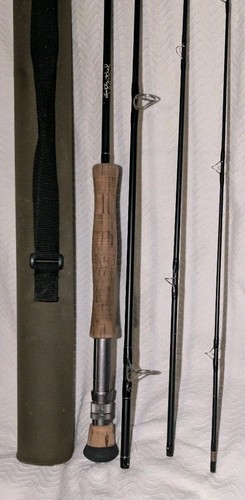 Temple Fork Outfitters TICR Lefty Kreh Fly Rod 9 piedi 8 watt 4 pezzi con tubo non corrispondente - Foto 12 di 13