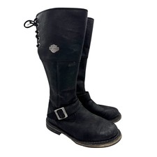 Harley-Davidson Women's Kirtland 14-Inch Motorcycle Boots D87155 Size 7.5 Biker