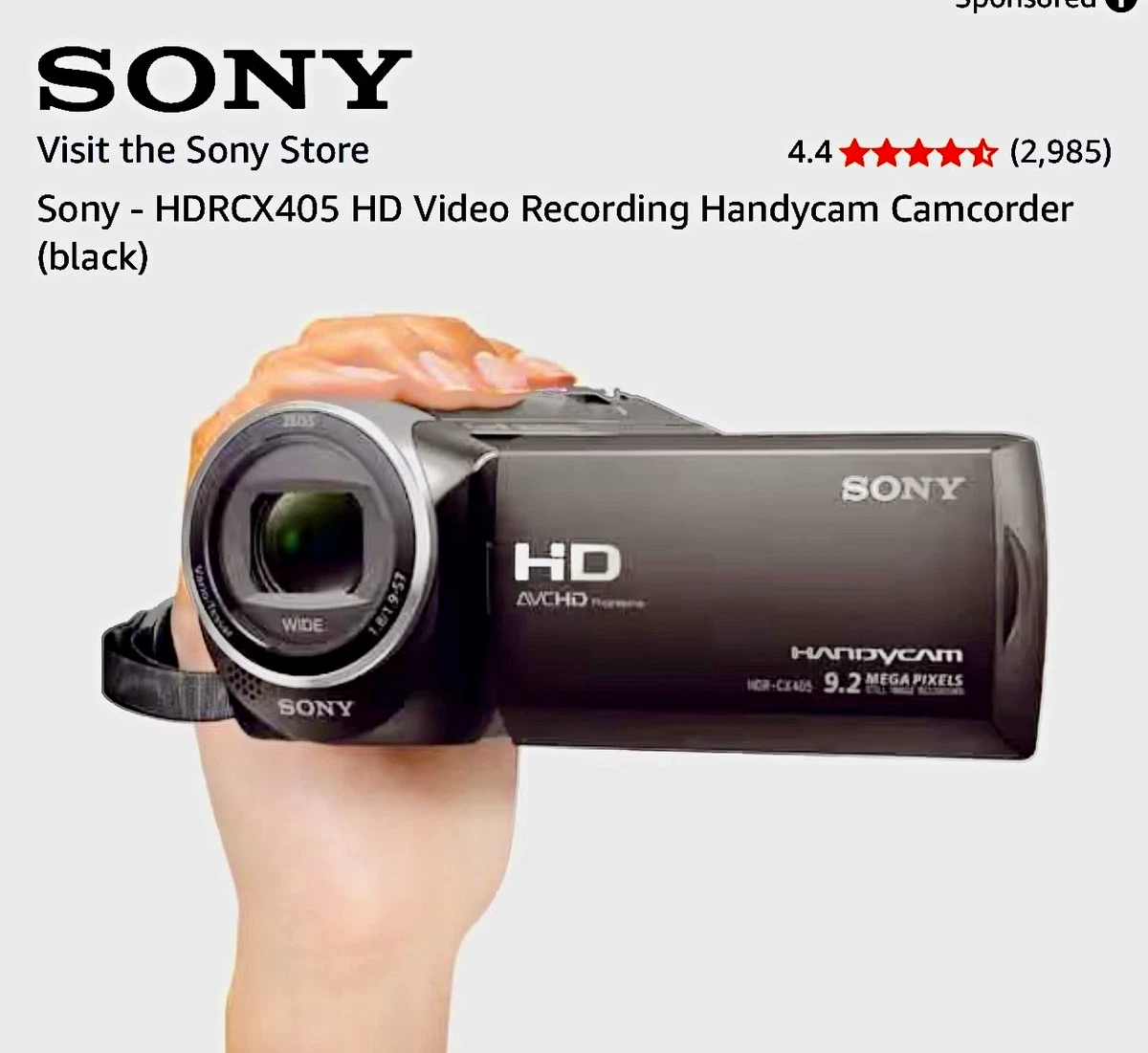 Sony Handycam HD Camcorders for sale | eBay